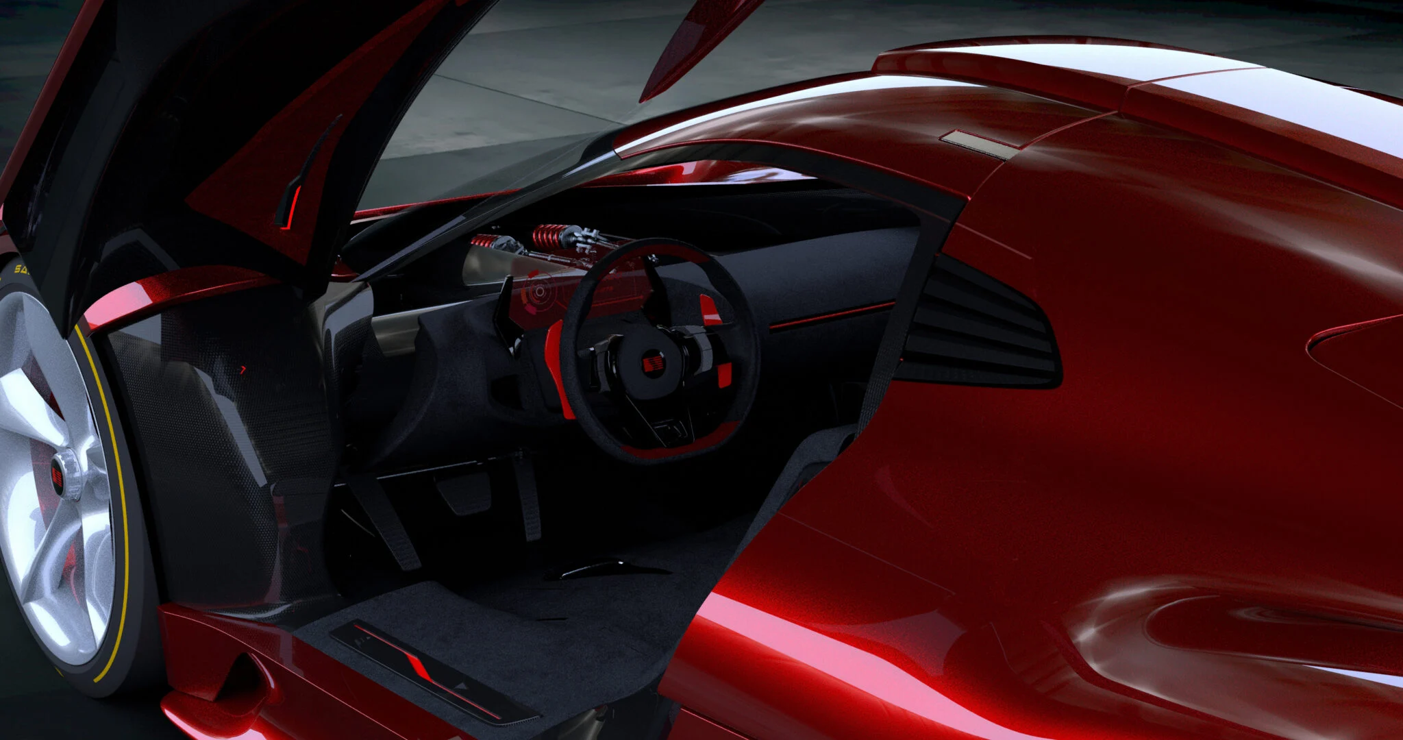 Saleen S11 interior
