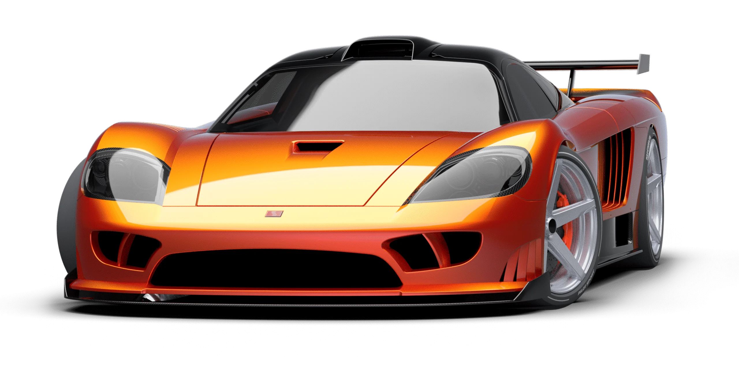 Saleen S7, front three-quarter view