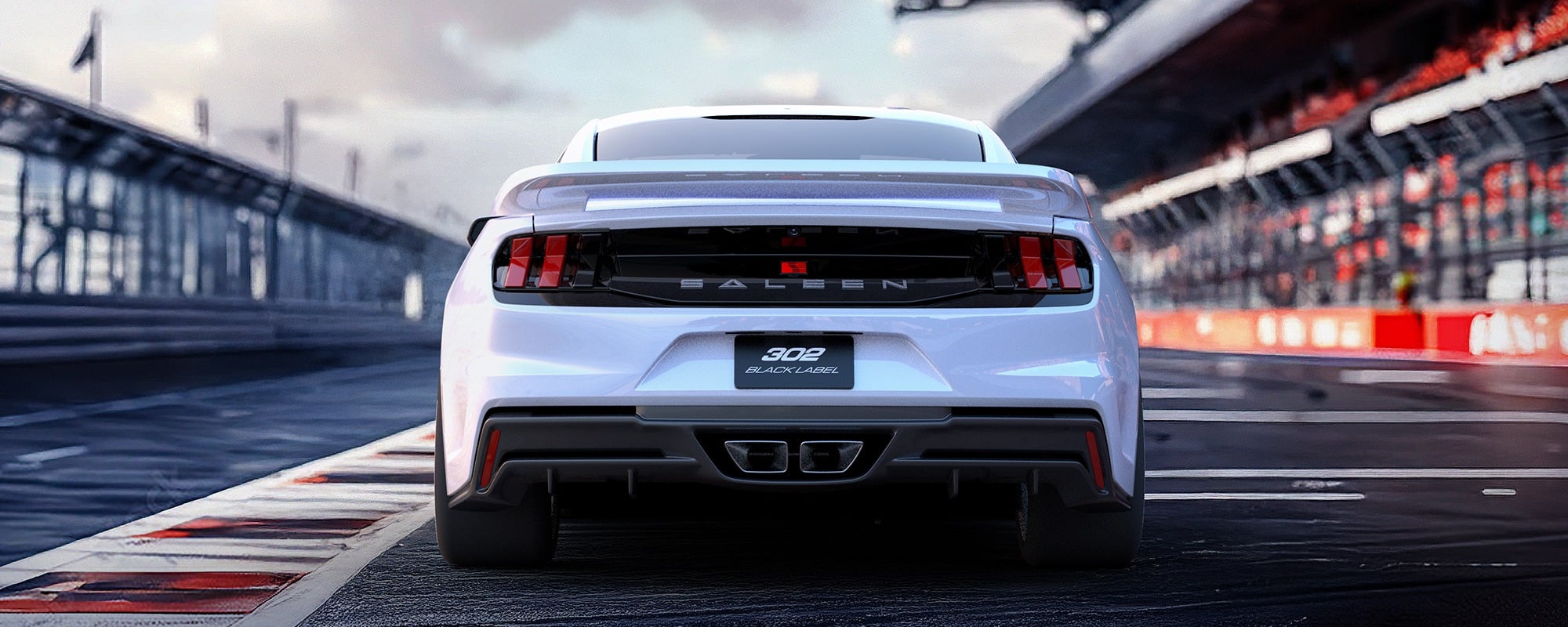 Saleen 302 Black Label, side profile