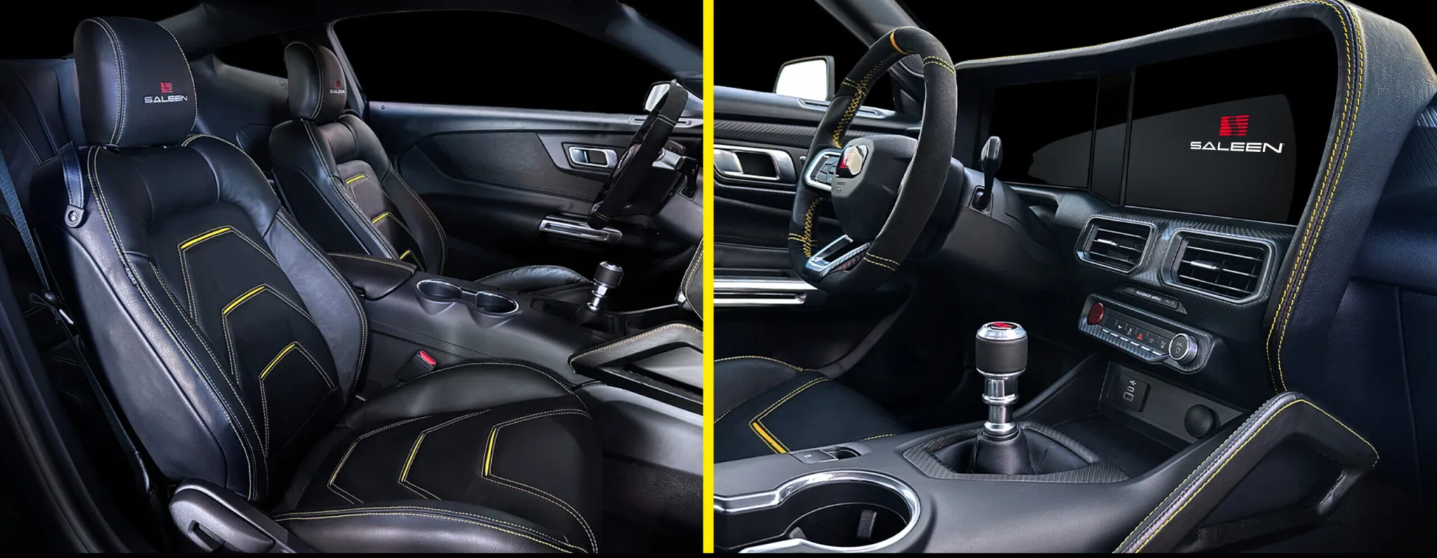 Saleen 302 Yellow Label cockpit