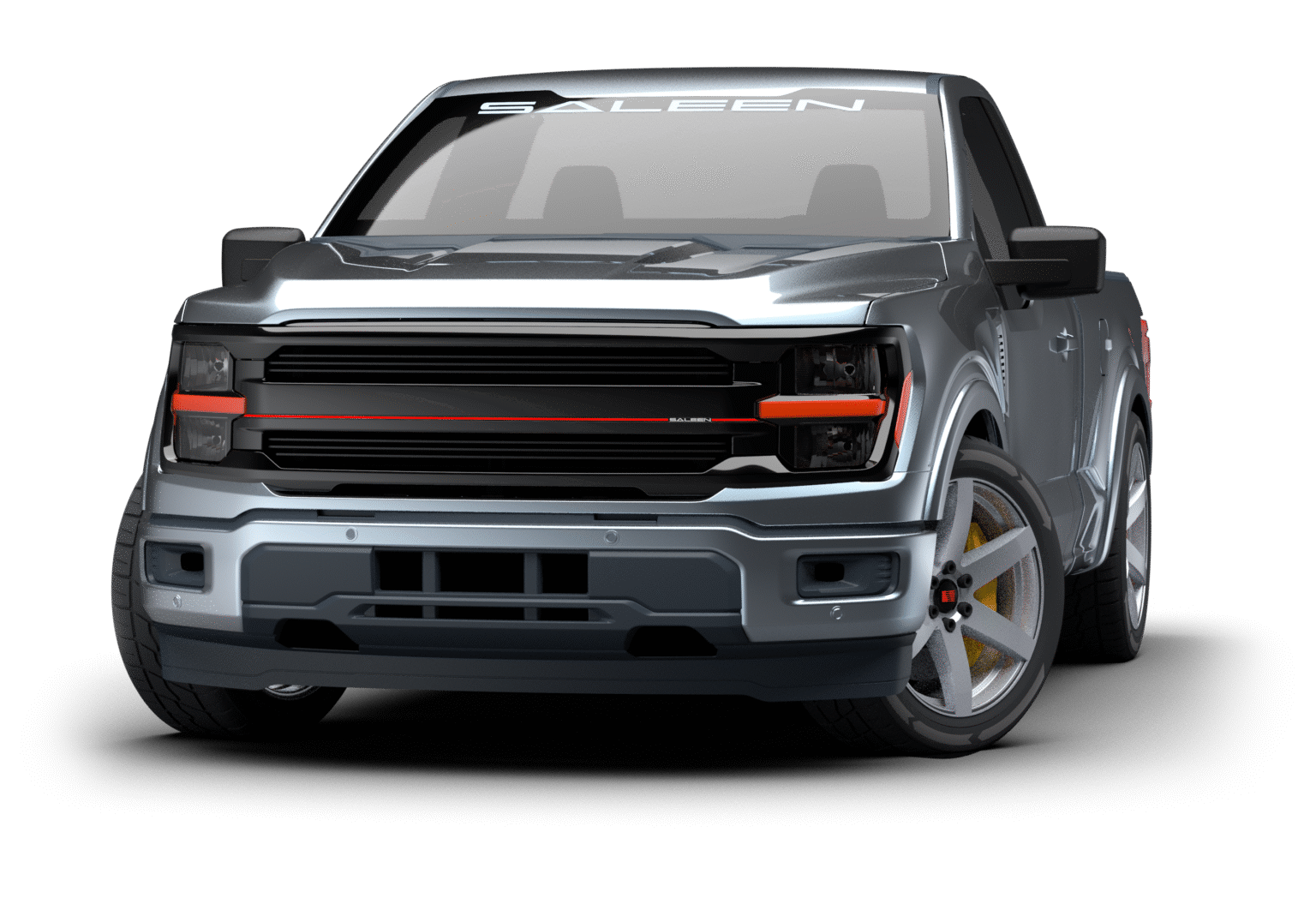 Saleen Sportruck White Label, three-quarter front view
