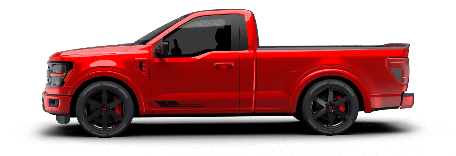 Saleen Sportruck Yellow Label, side view