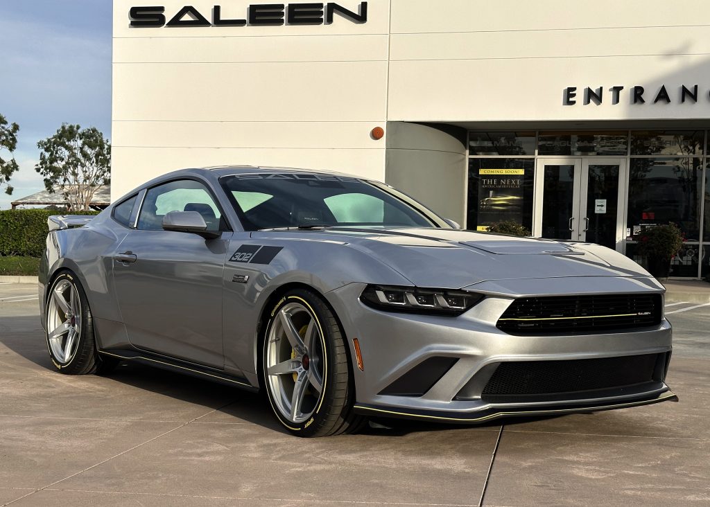 2023: SALEEN DEBUTS 2024 302  WHITE LABEL AT LEMAY AUTOMOBILE MUSEUM