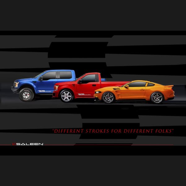 Saleen “Different Strokes for Different Folks” - Framed Poster